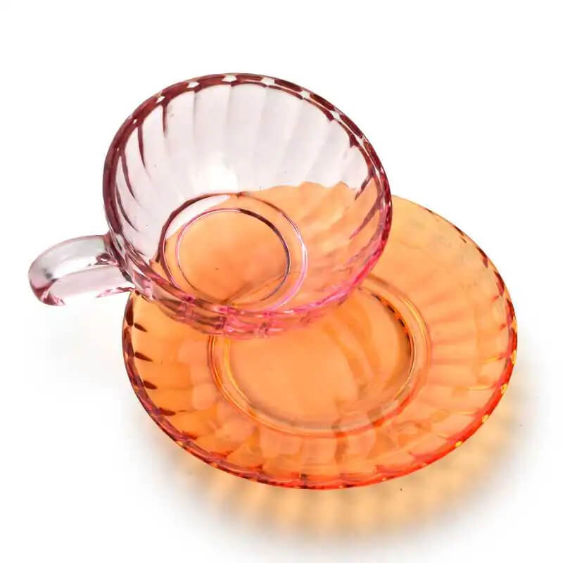 Šálek na kávu a čaj s podšálkem VINI 210 ml