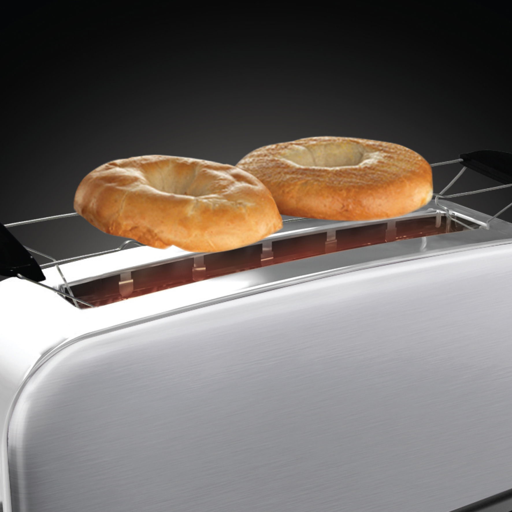 RUSSELL HOBBS Adventure Long Slot 1000 W – nerezový, elektrický toustovač/topinkovač
