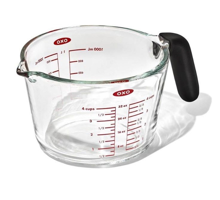 OXO Good Grips 1 l - sklenená kuchynská odmerka