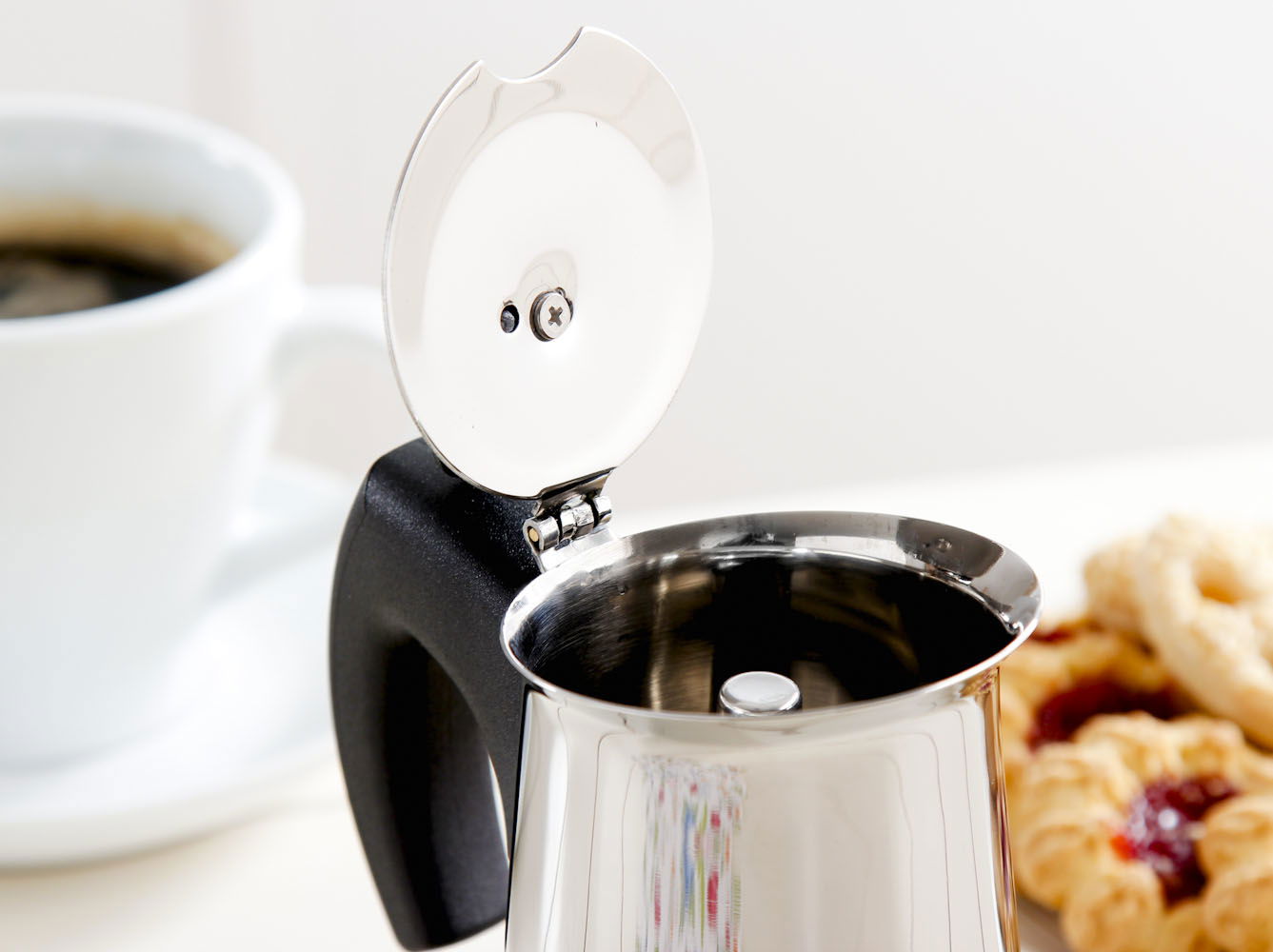 BIALETTI Musa Restyling 2 šálky espressa (2 tz) - ocelový tlakový kávovar