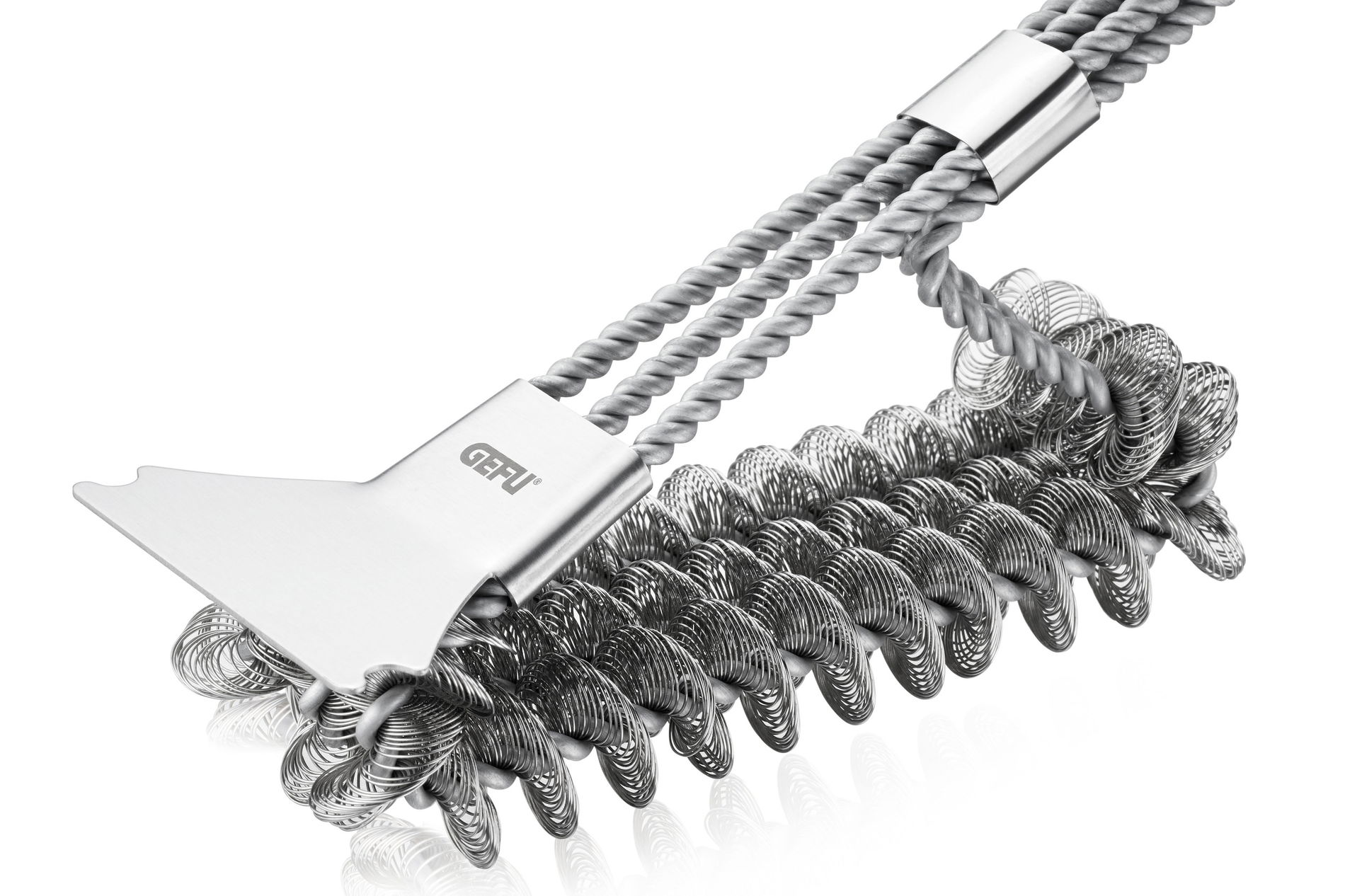 GEFU BBQ 44 cm - nerezový kartáč na gril