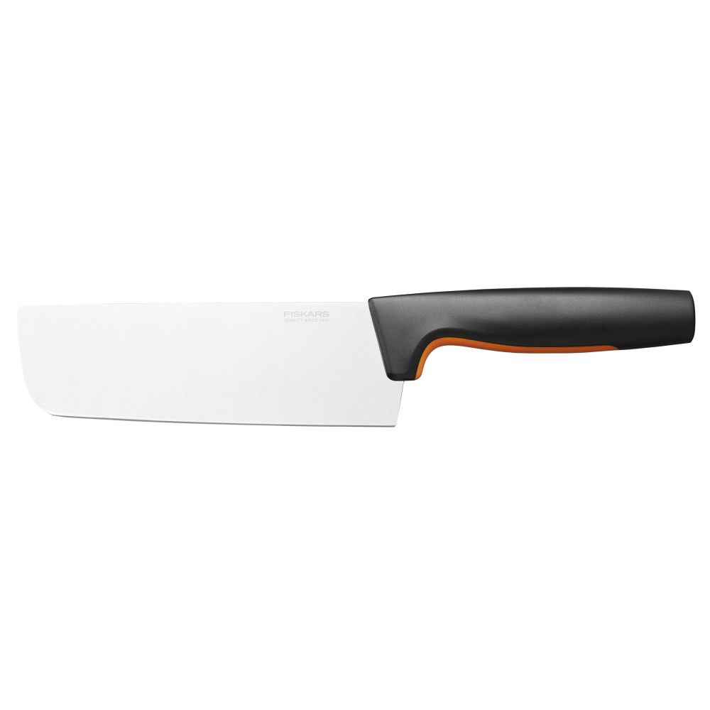 FISKARS Functional Form 14,5 cm čierny - japonský nôž Nakiri na zeleninu a ovocie z nehrdzavejúcej ocele