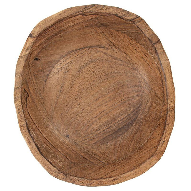 Misa na owoce z drewna mango FRUIT WOOD  27,5 x 30 cm