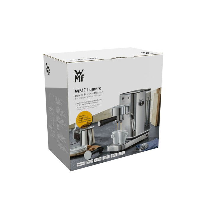 WMF Electro Lumero 1400 W - ocelový tlakový kávovar