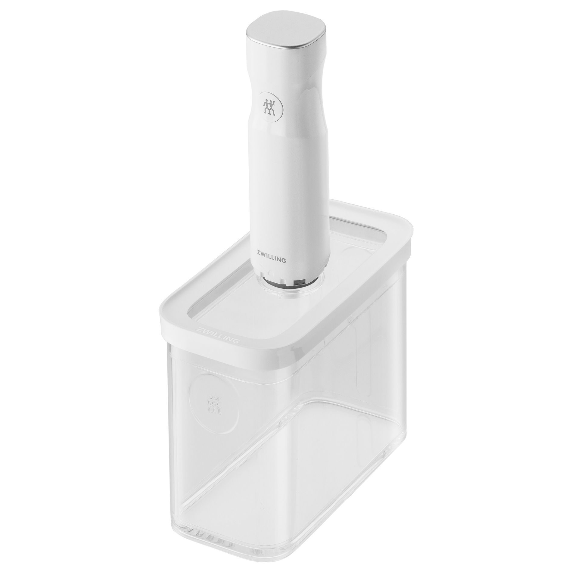 ZWILLING Fresh & Save Cube M 10 el. - plastové vakuové nádoby na potraviny s vakuovou pumpou a příslušenstvím