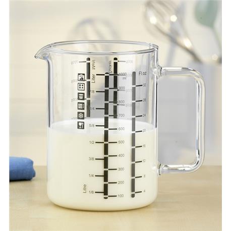Skleněná kuchyňská odměrka SIMAX MIARKA 1 l