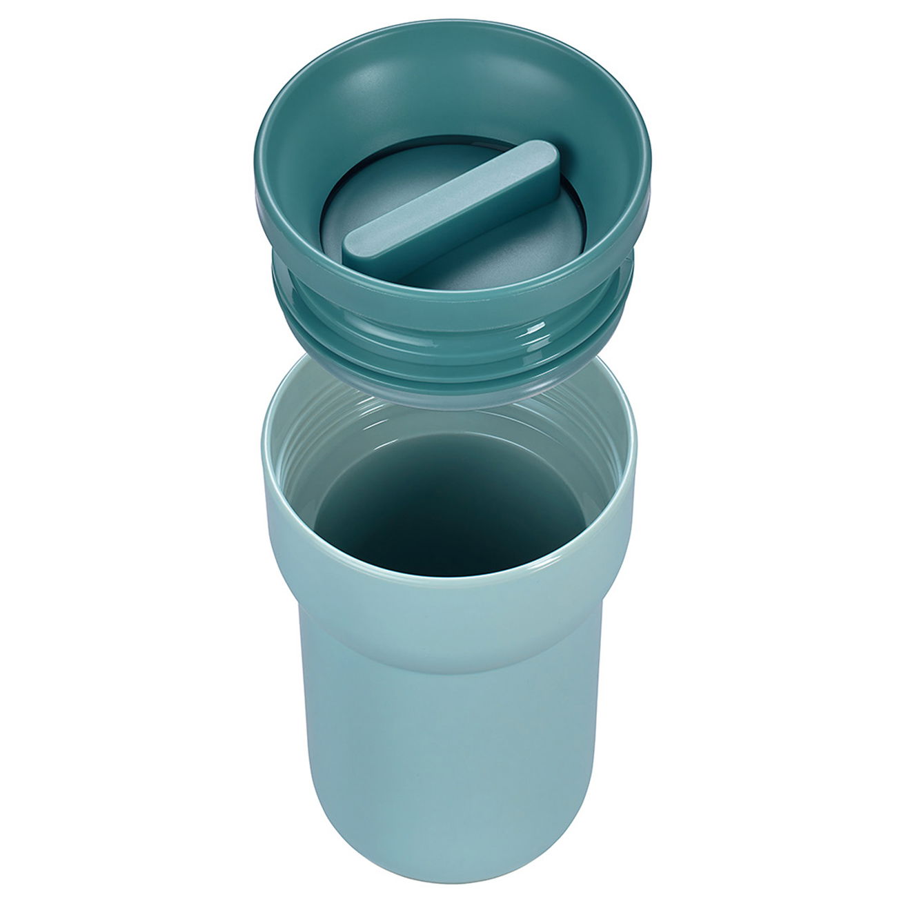 MEPAL Ellipse Nordic Green 275 ml tyrkysový - plastový pohár s vekom