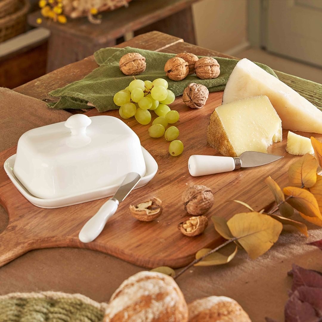 LA PORCELLANA BIANCA Pienza 13 cm - nůž na máslo z nerezové oceli