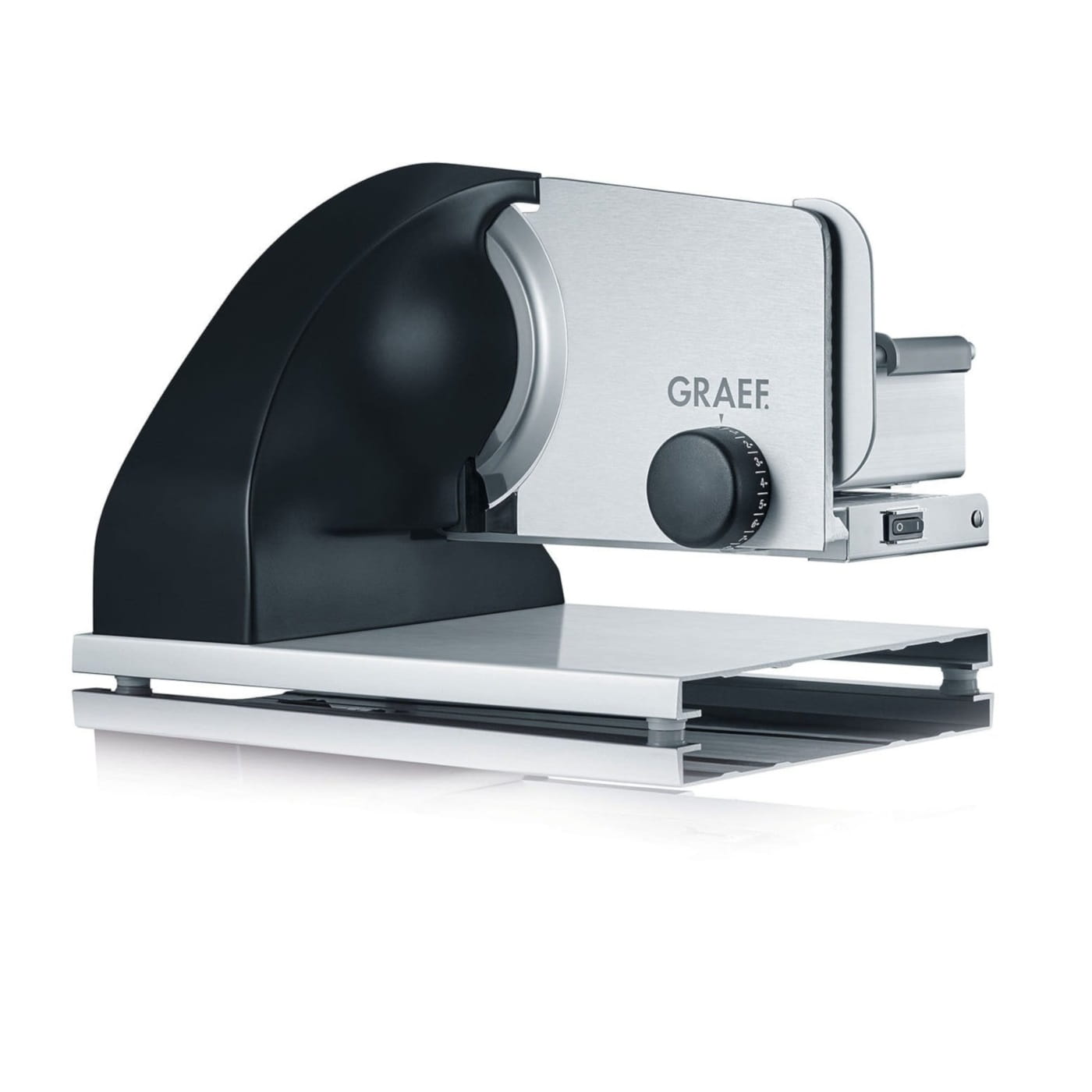 GRAEF Chef''s Line SKS902 185 W - krajalnica do chleba i wędlin metalowa elektryczna