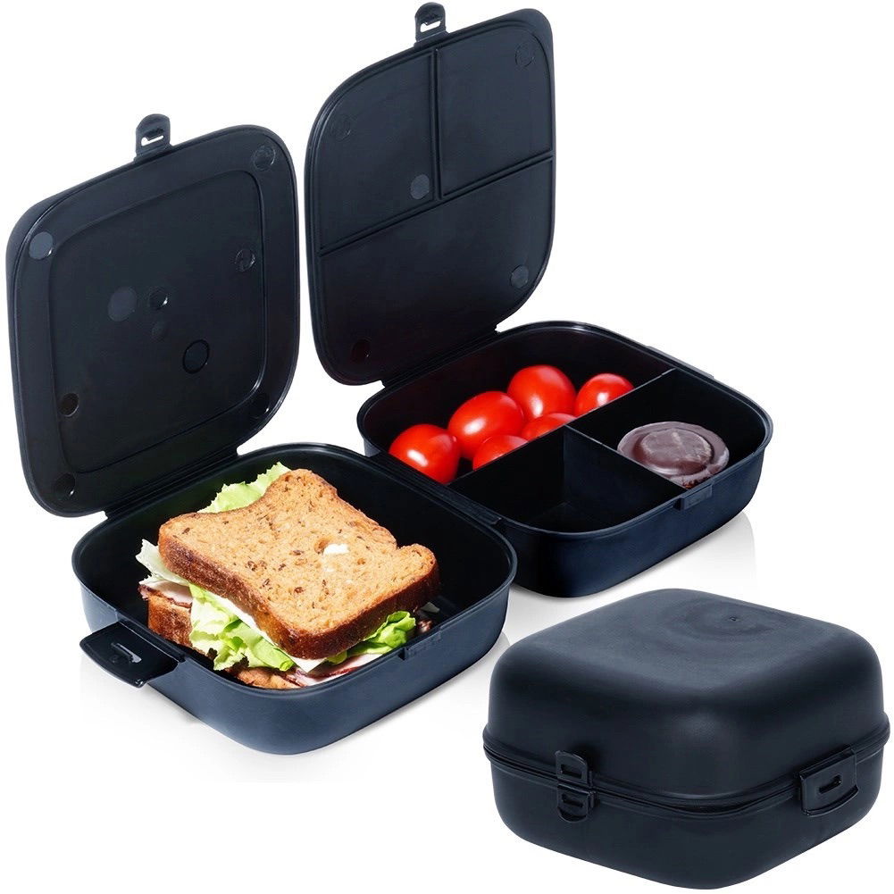 Lunch box / Śniadaniówka dwukomorowa z przegródkami 1,4 l
