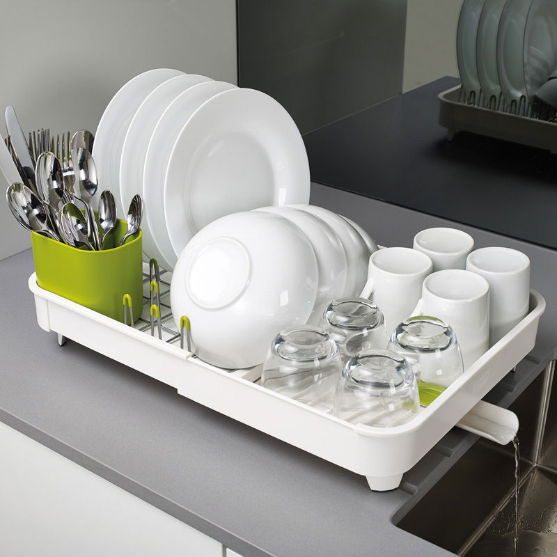 JOSEPH JOSEPH Extend 36,5 x 32 cm biela (85071) - sušiak na riad plastový rozťahovací