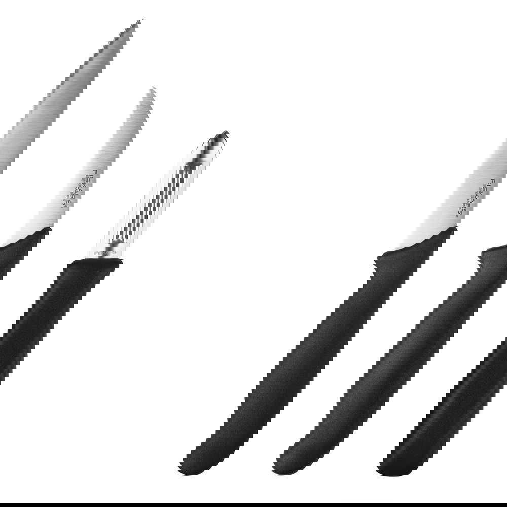 FISKARS Essential 3 el. černé - kuchyňské nože z nerezové oceli