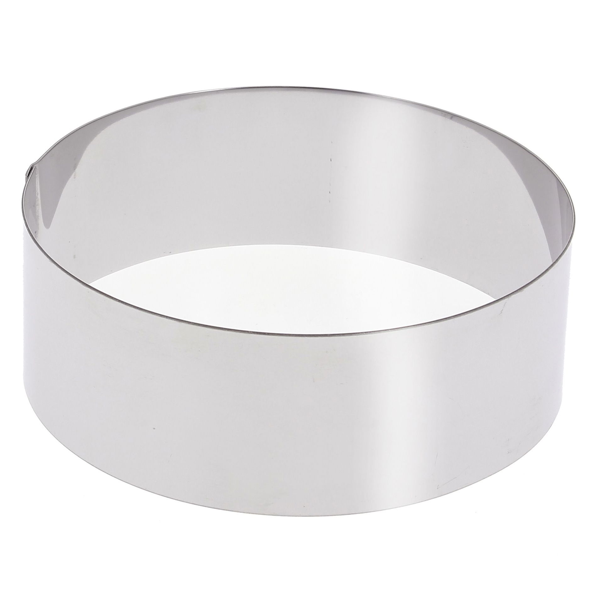 DE BUYER Inox 30 cm - okraj na tortu a koláč z nehrdzavejúcej ocele