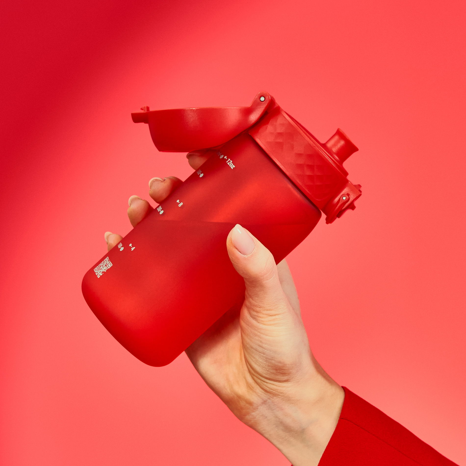 ION8 Recyclon Red 0,35 l - fľaša / bidón na vodu a nápoje
