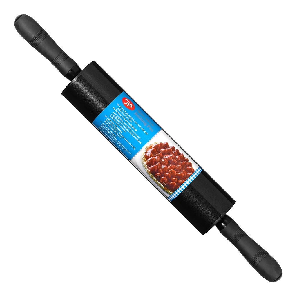 Valček na cesto z uhlíkovej ocele TALA NON STICK ČIERNY 47 cm