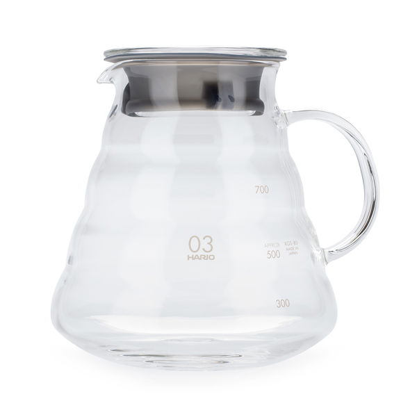 HARIO Range Server V60-01 0,36 l - skleněná konvička na kávu a čaj