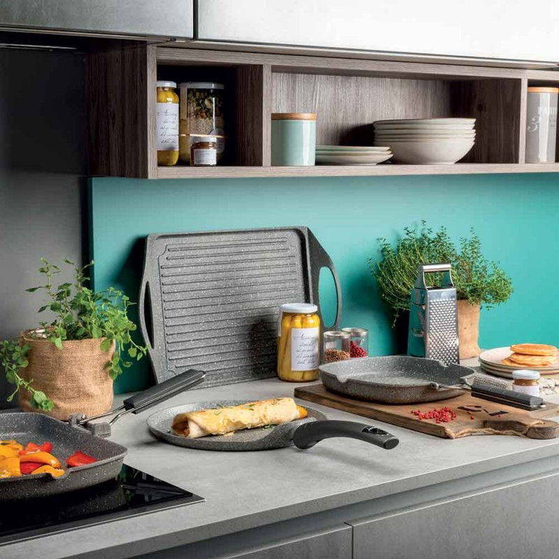 TOGNANA PureRoq 36 x 26 cm - hliníkový grilovací talíř pro indukci