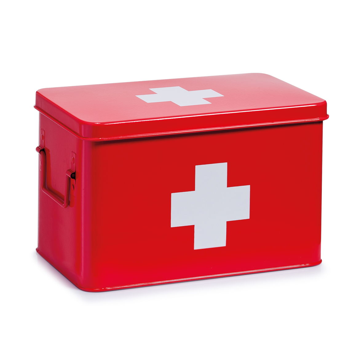 ZELLER First Aid Kit - kovová lekárnička na lieky a obväzy