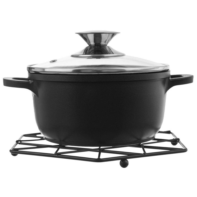 Kovová chňapka HOT POT 22,5 x 22,5 cm