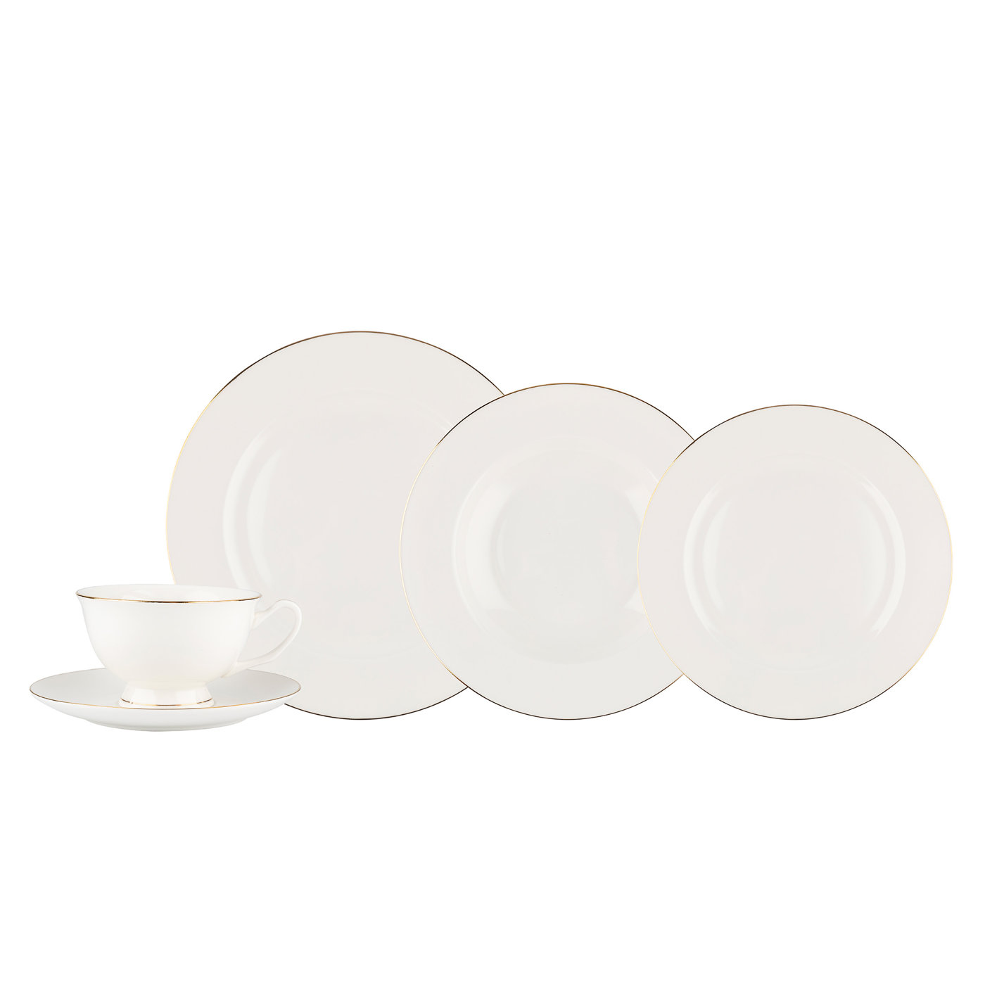 Porcelánový jídelní servis FLORINA Valentina pro 6 osob (30 ks)