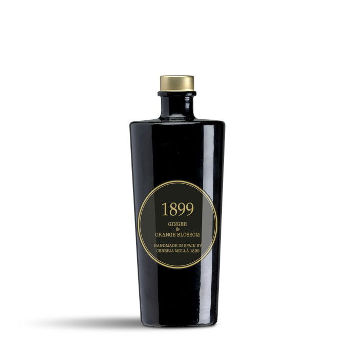 Aromatizované tyčinky s difuzérom CERERIA MOLLA GOLD EDITION ZÁZVOR A POMARANČOVÝ KVET 500 ml