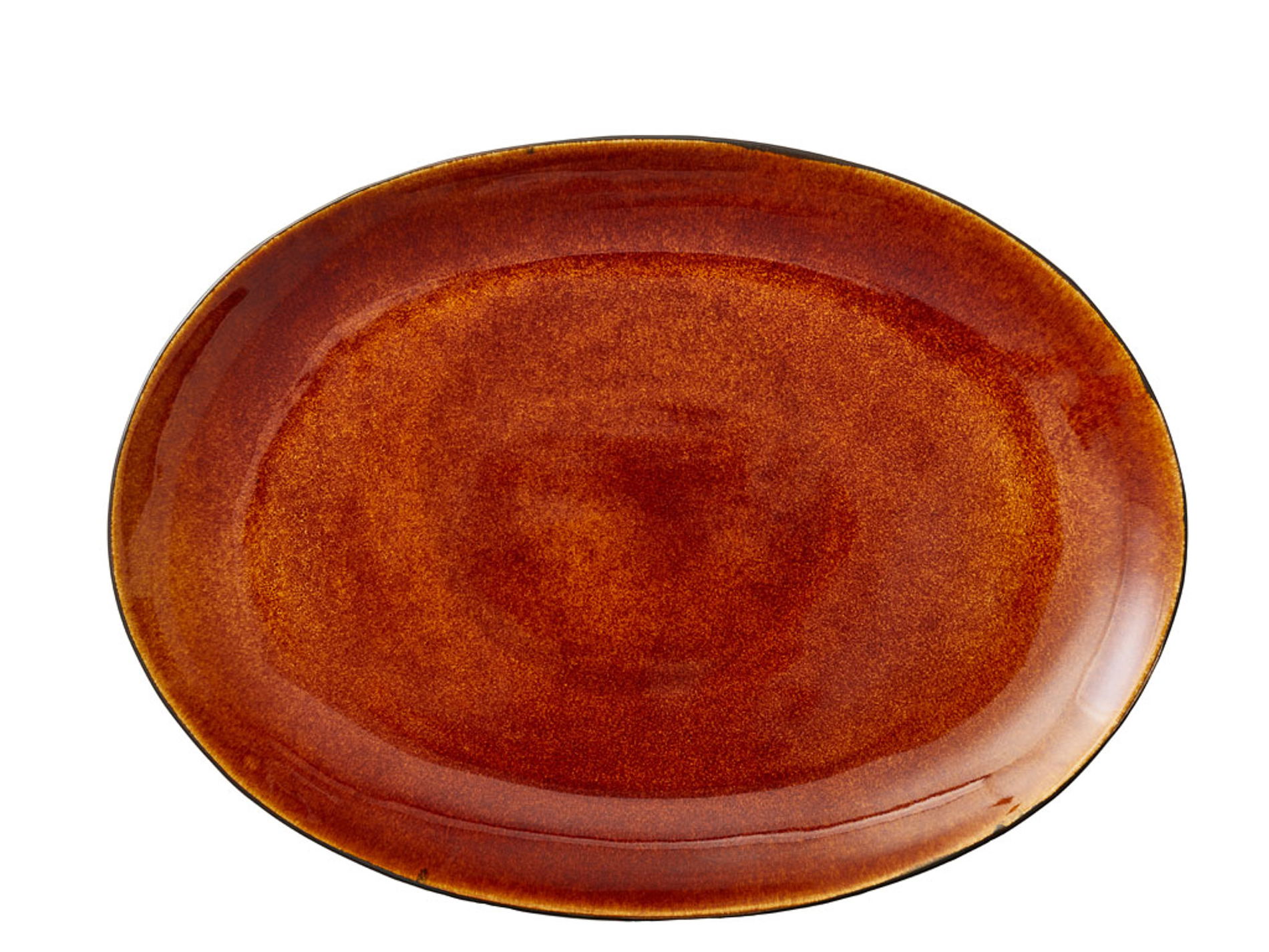 Półmisek kamionkowy owalny BITZ STONEWARE 45 x 34 cm