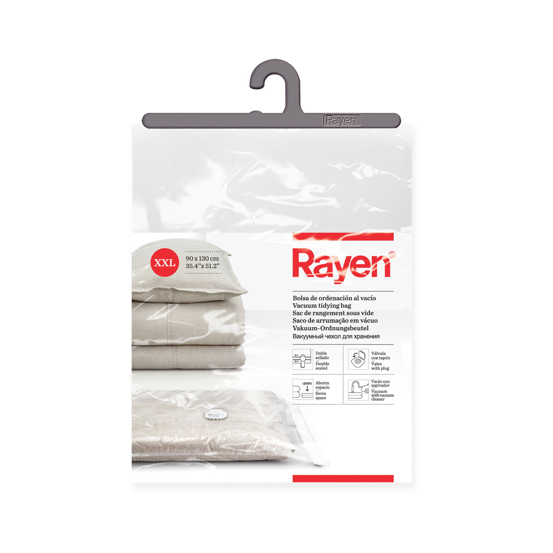 Vakuový pytel na oblečení RAYEN XXL 130 x 90 cm