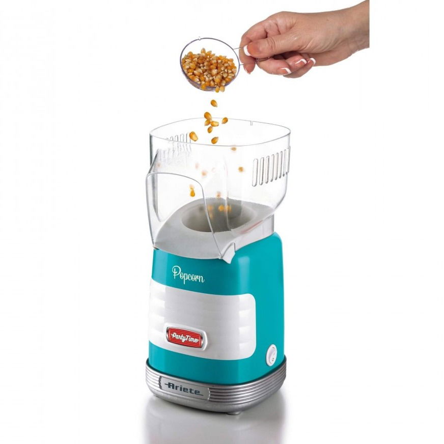 ARIETE Party Time Popcorn Maker 1100 W tyrkysová - popcornovač