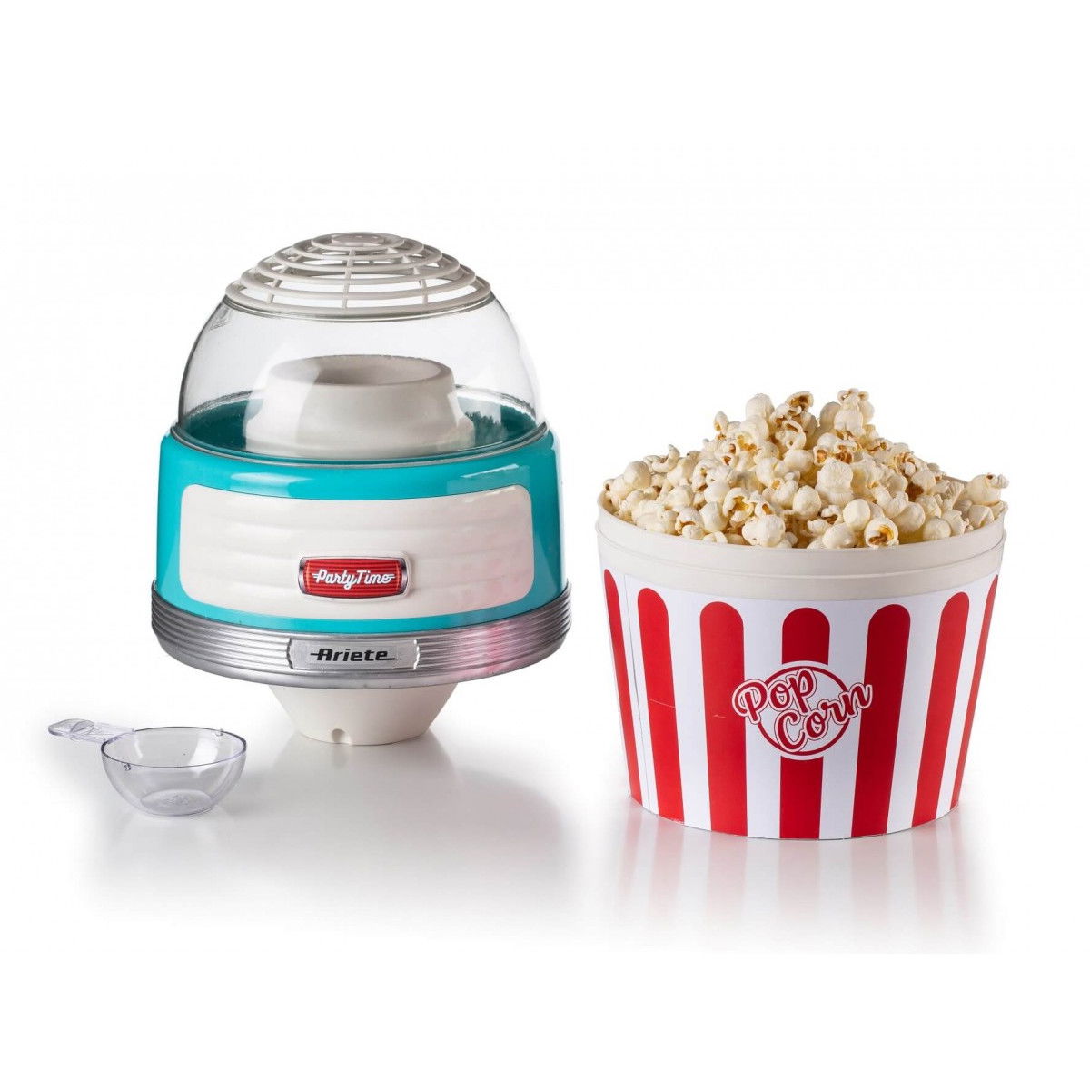 ARIETE Party Time Popcorn Maker XL 1100 W tyrkysová - popcornovač