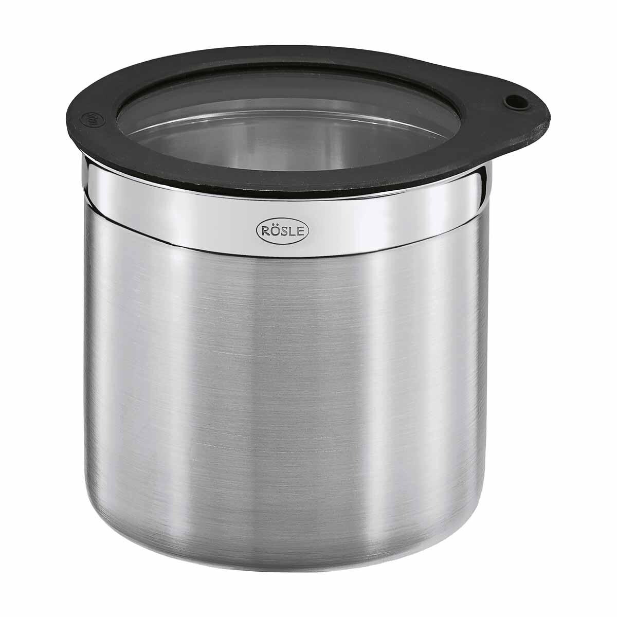 ROESLE 1,4 l - pojemnik na produkty sypkie ze stali nierdzewnej z pokrywką