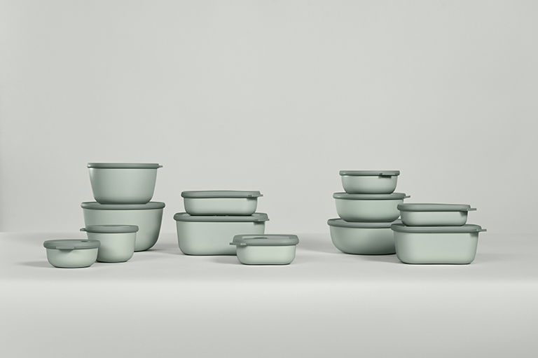 MEPAL Cirqula Nordic Jade 1,25 l zelená - kuchynská misa s vekom