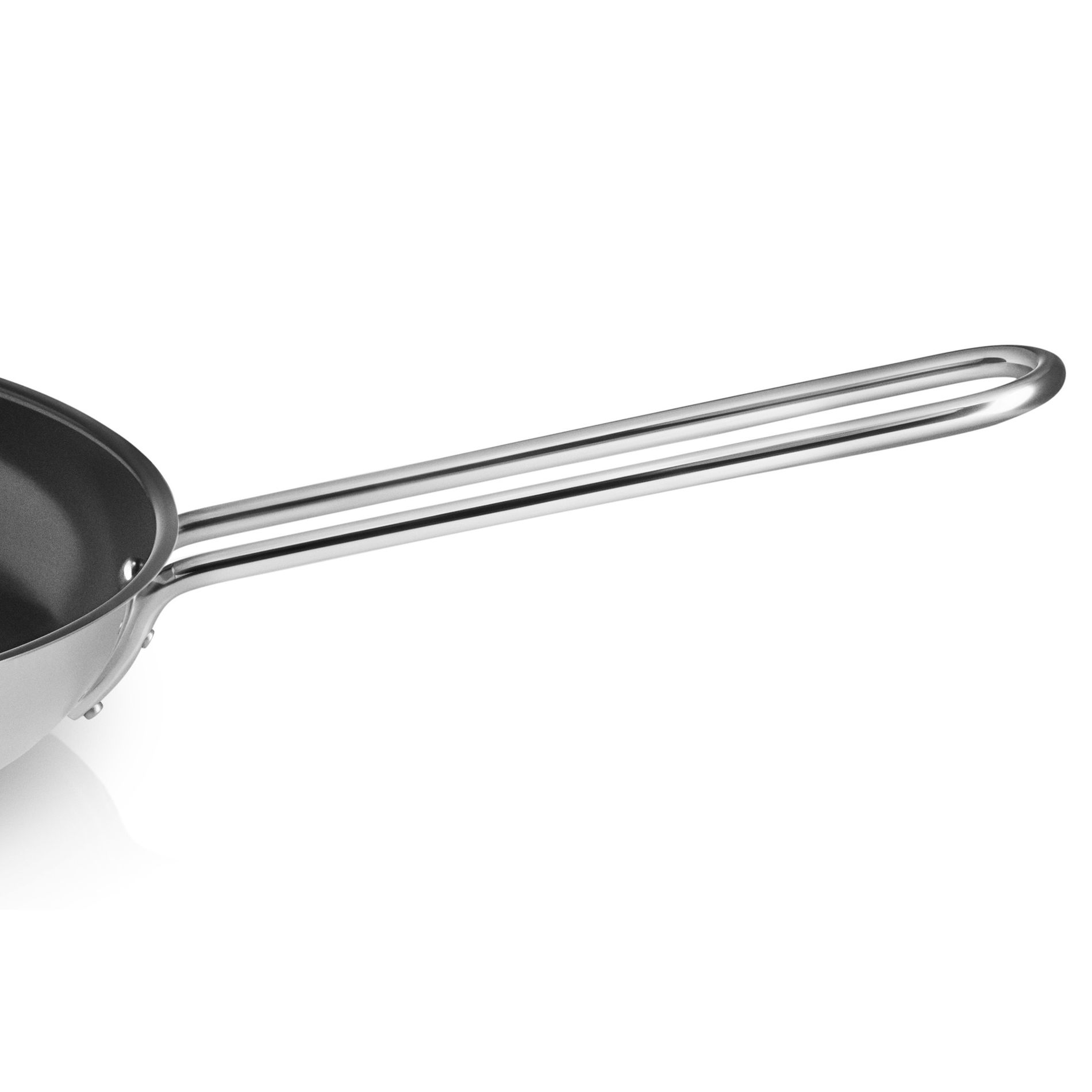 EVA TRIO Nerezová ocel 24 cm - nepřilnavá pánev