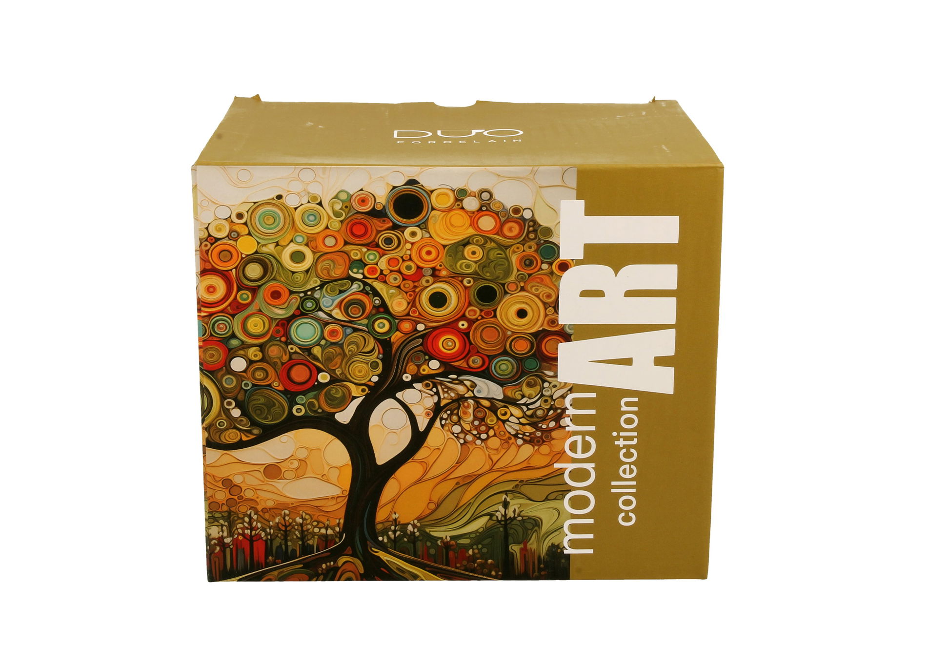 Porcelánový hrnček DUO MODERN STROM 750 ml