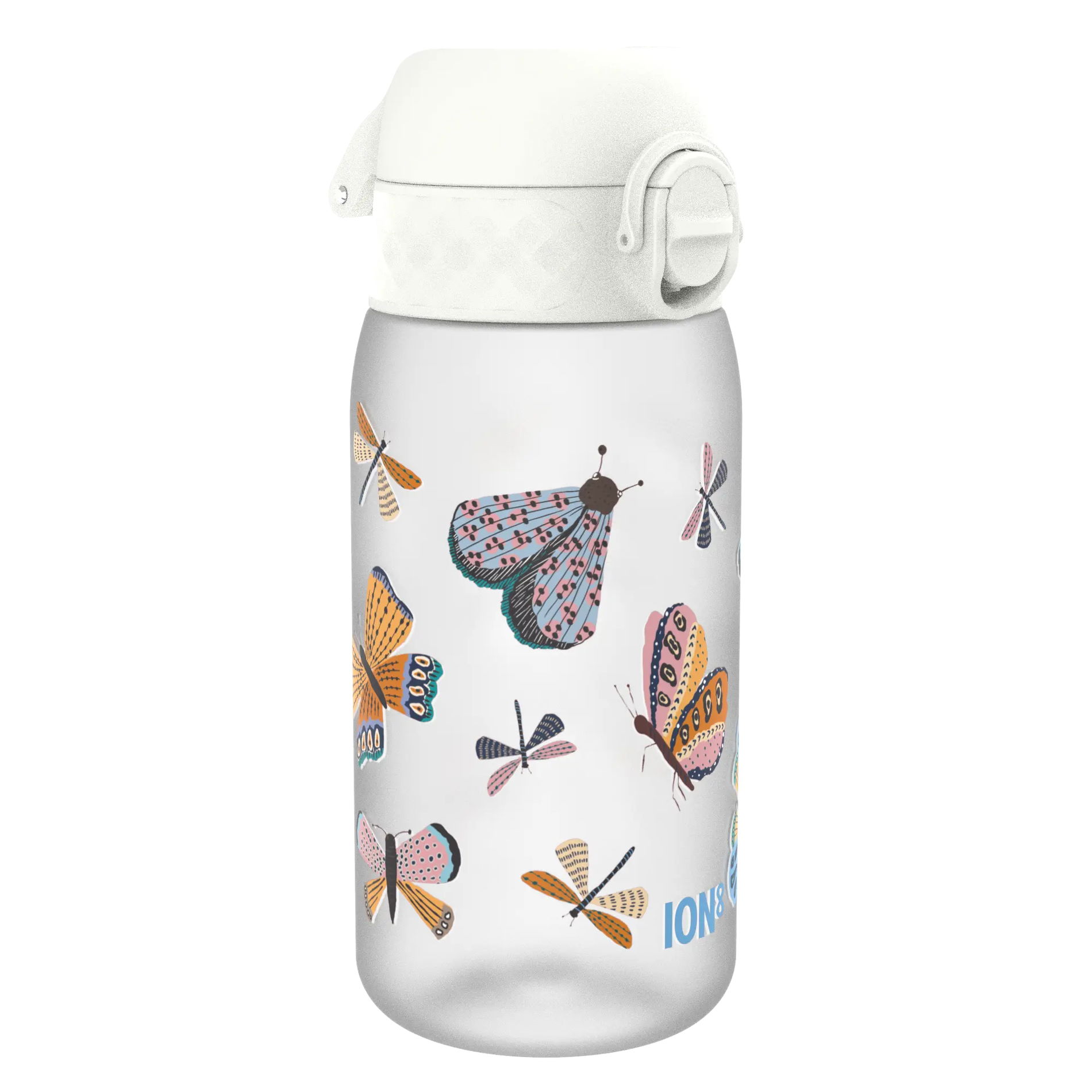 ION8 Recyclon Butterflies 0,35 l - butelka / bidon dla dzieci na wodę i napoje