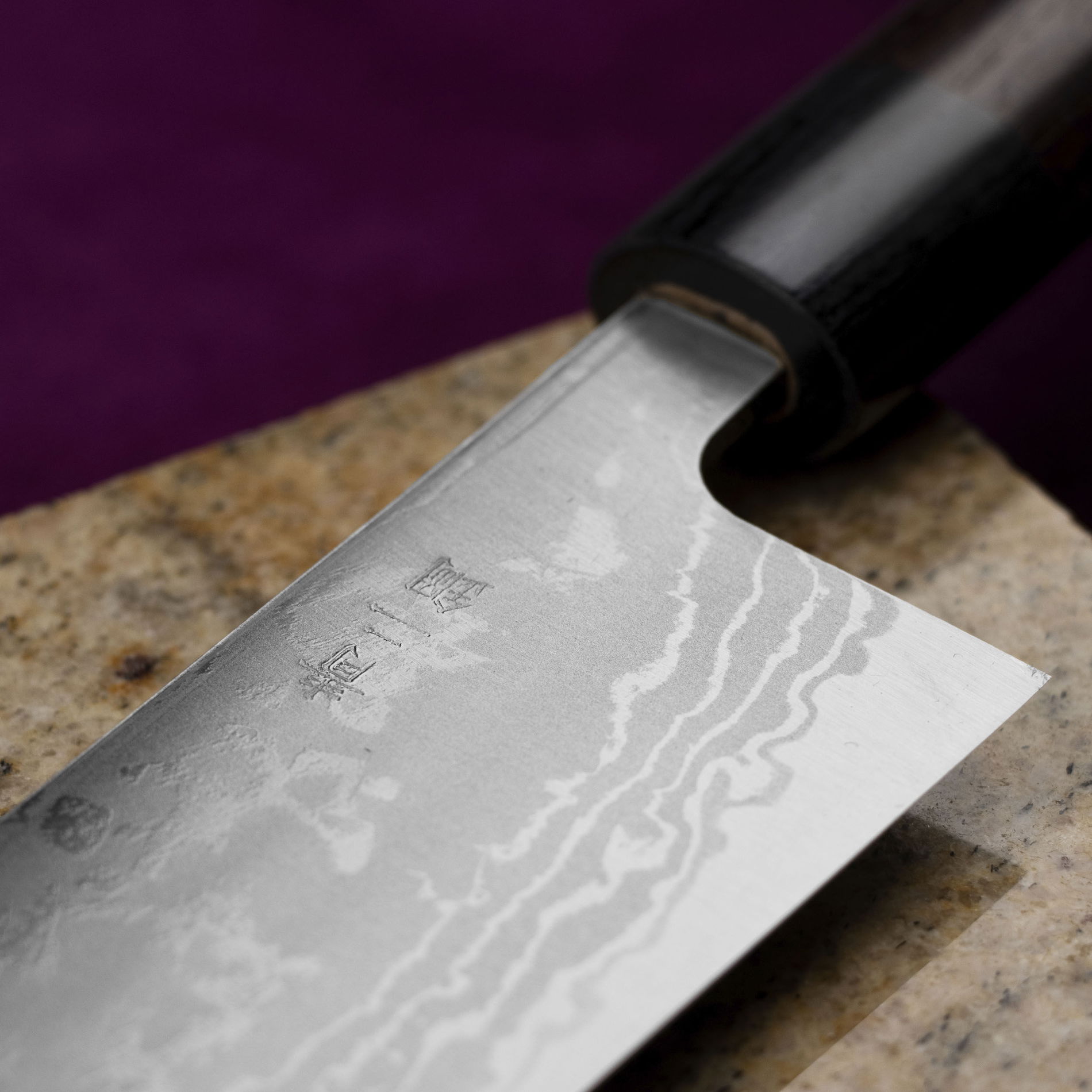 KANETSUNE SEKI Zen-Bokashi 21 cm - japonský kuchársky nôž z vysoko uhlíkovej ocele
