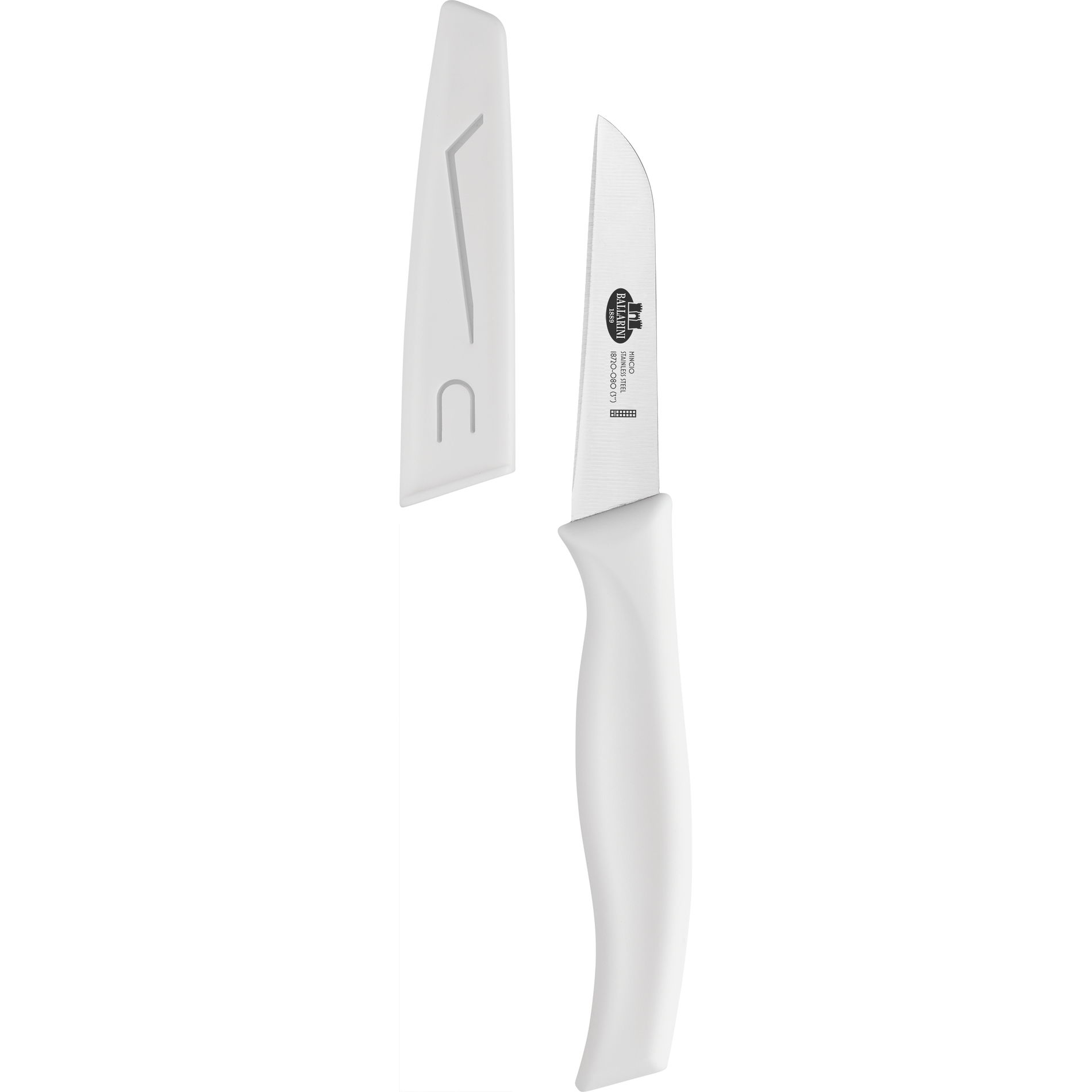 BALLARINI Mincio 8 cm nerezový nůž na loupání zeleniny a ovoce