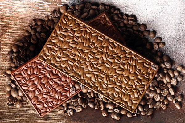 SILIKOMART Easy Choc Coffee Choco Bar hnědá – silikonová forma na čokoládu