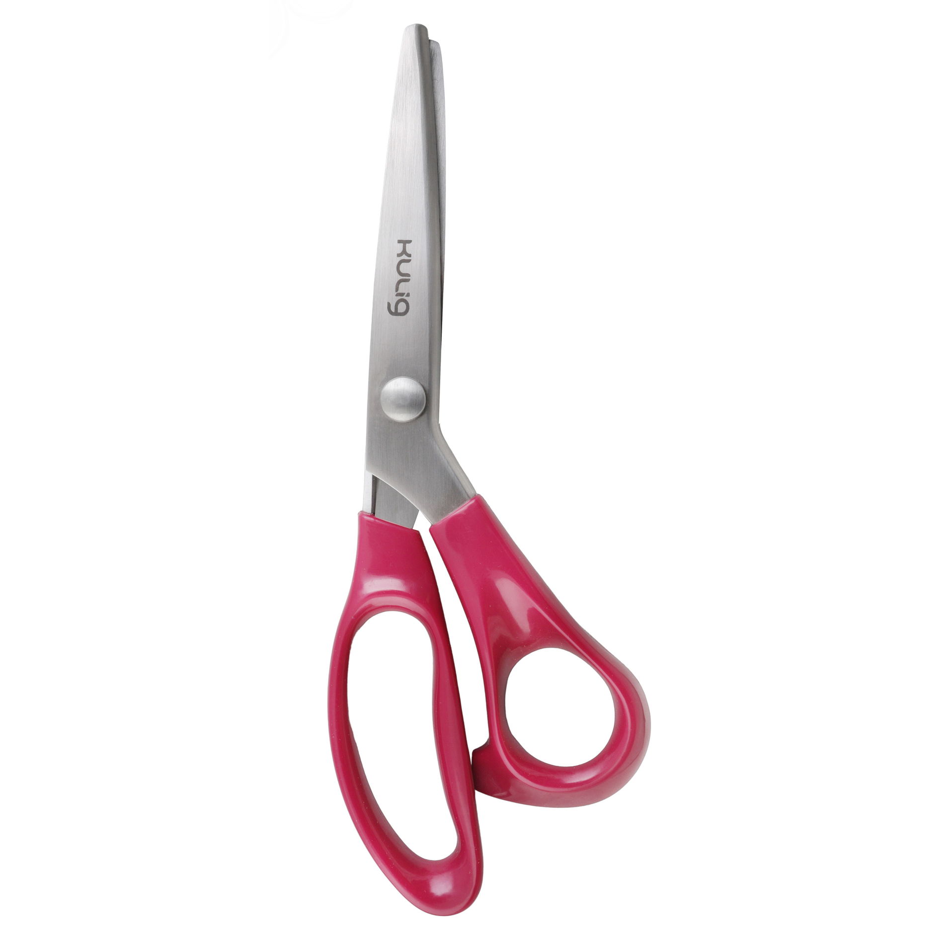 Kadeřnické nůžky z nerezové oceli se zuby 23 cm