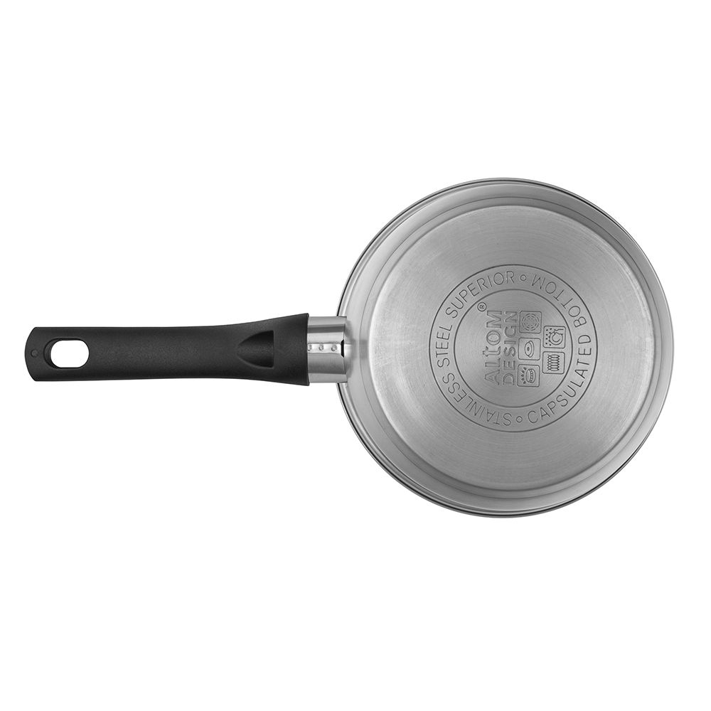 Rondel z nerezové oceli s poklicí EMILIO 1,2 l