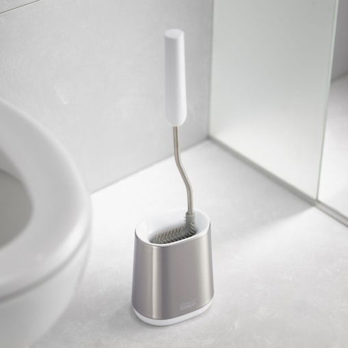 JOSEPH JOSEPH Flex Lite - WC štětka s ocelovou nádobou
