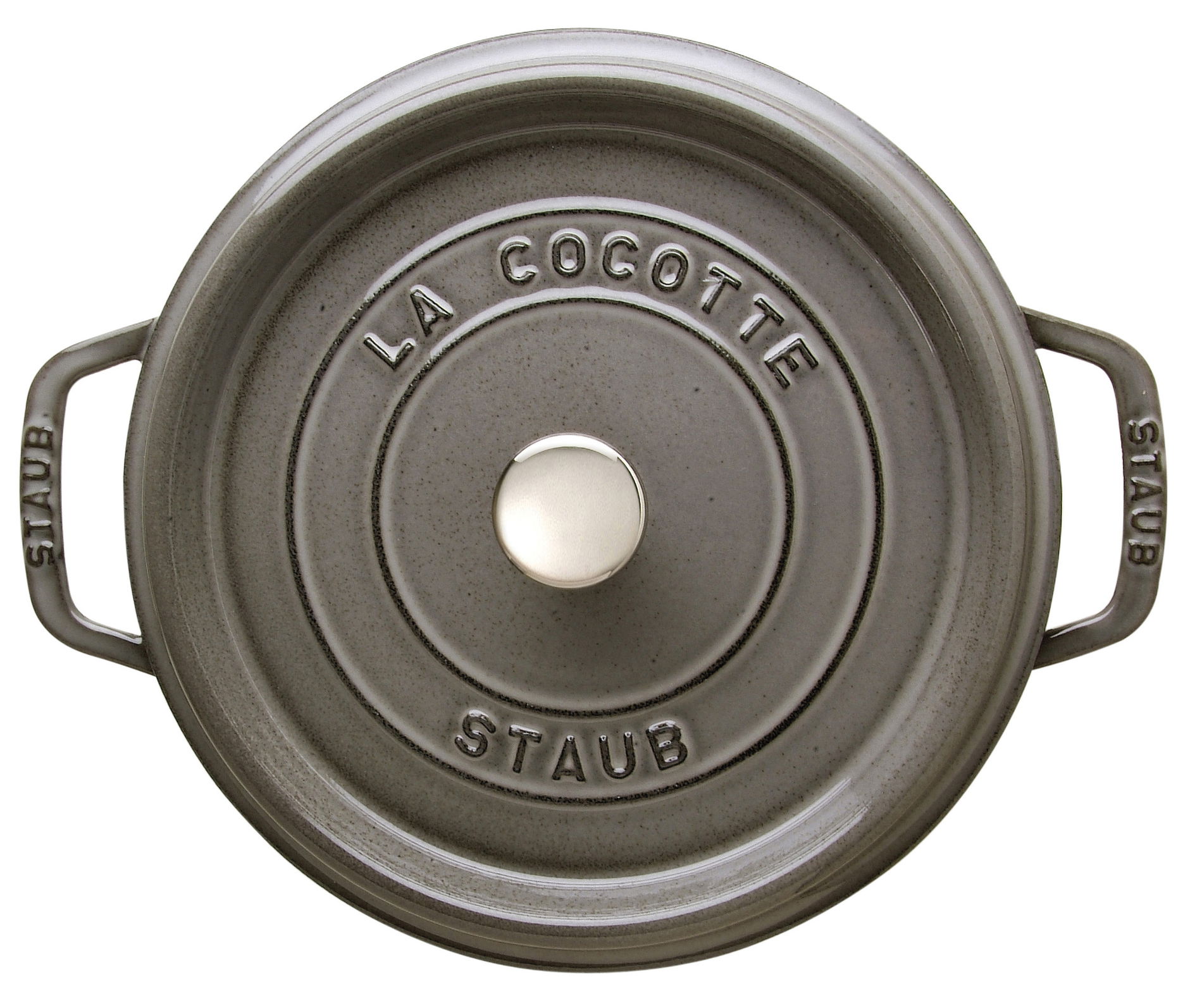 STAUB La Cocotte 6,7 l grafit - litinový hrnec s poklicí