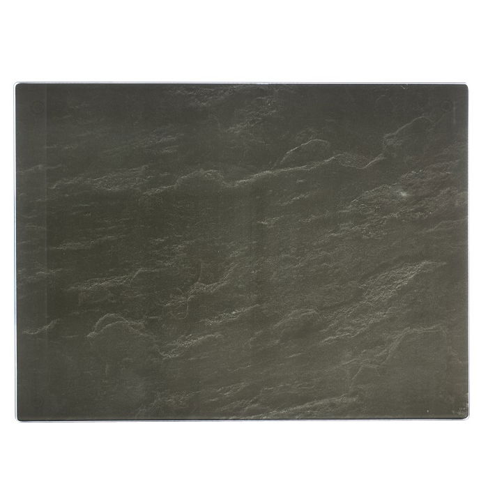 TYPHOON Kámen šedá 40 x 30 cm - skleněná krájecí deska
