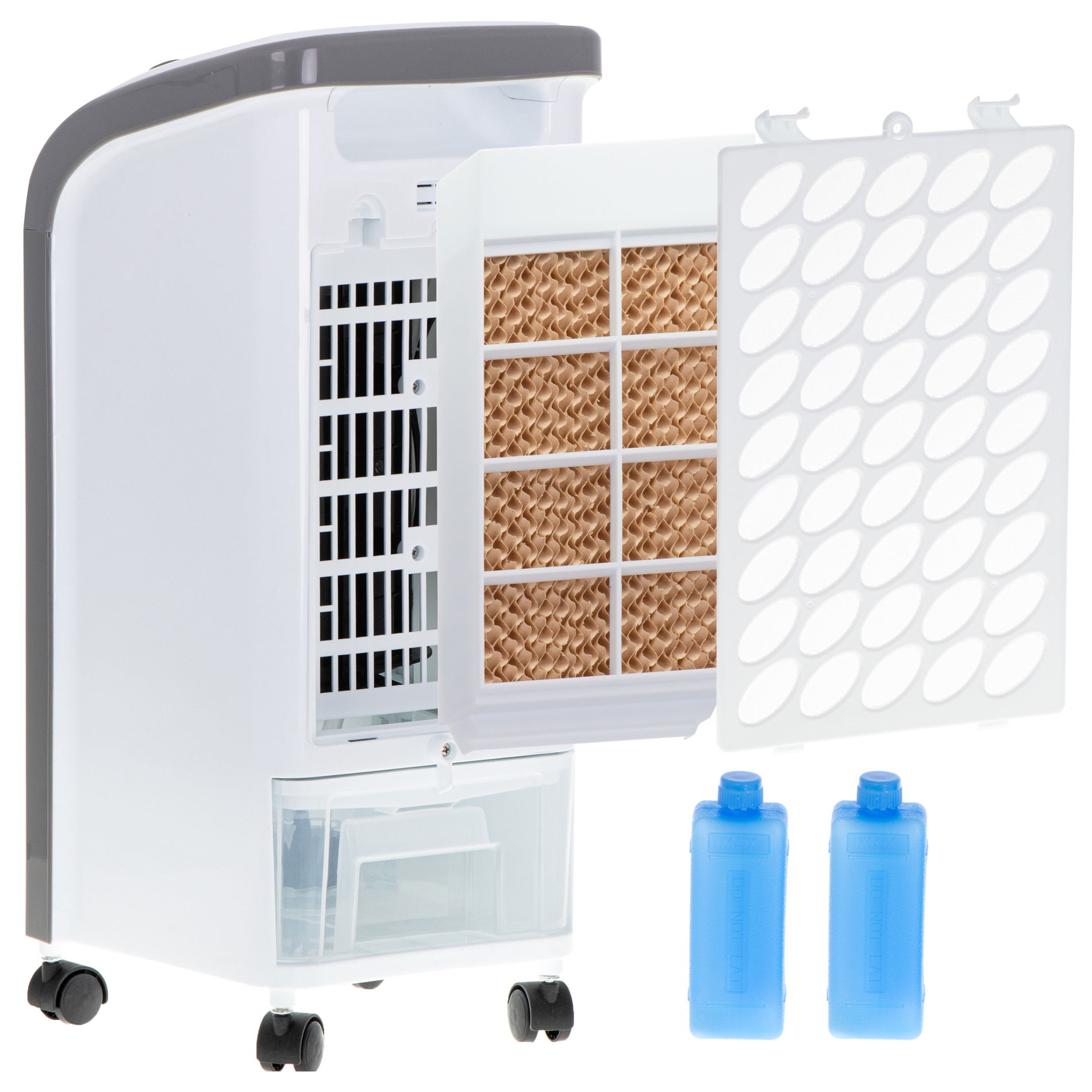 Přenosná klimatizace 3 v 1 MESKO COOLNESS BÍLÁ 4 l 350 W