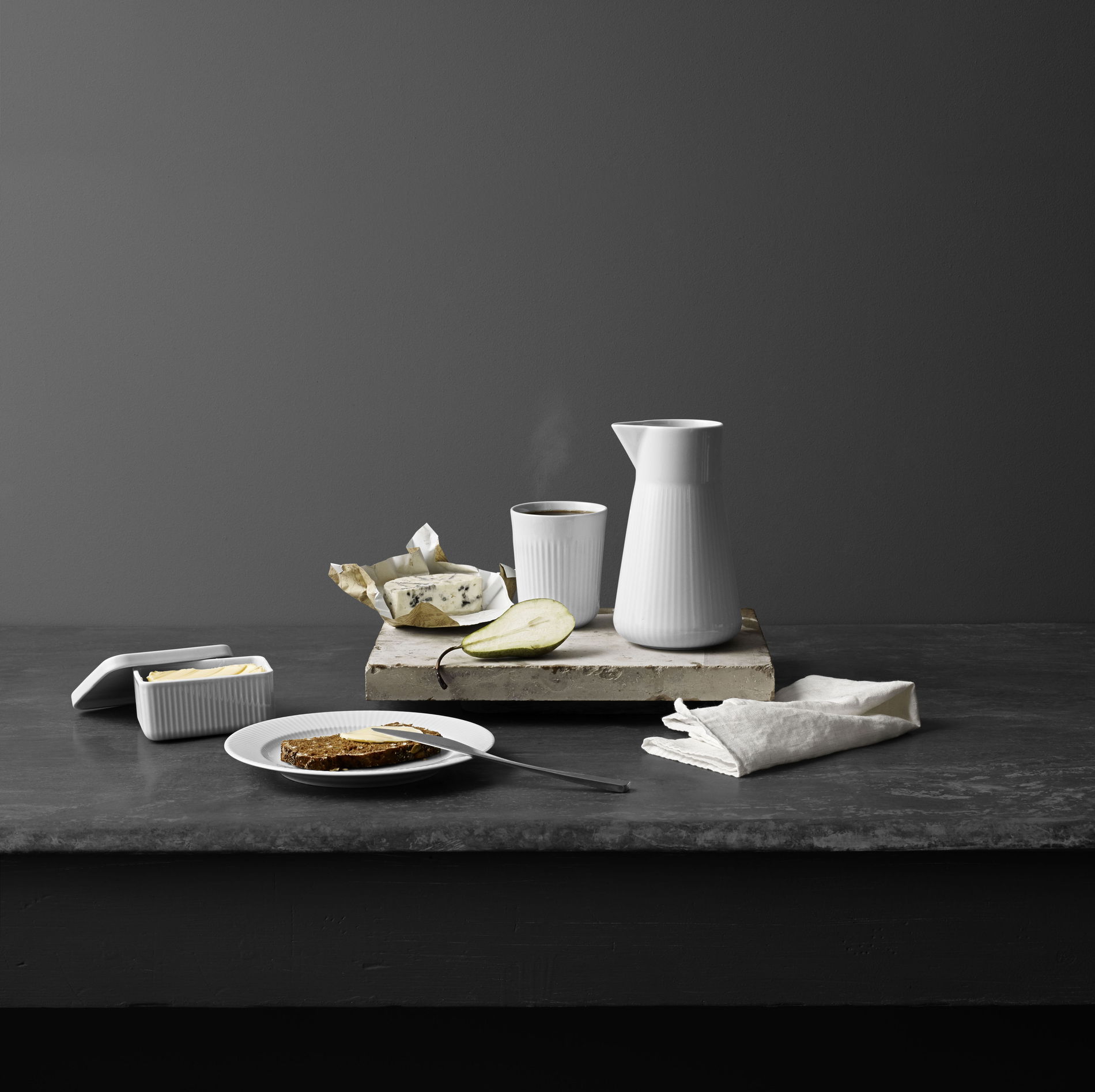 EVA TRIO Legio Nova 310 ml - kubek do kawy i herbaty z podwójną ścianką porcelanowy