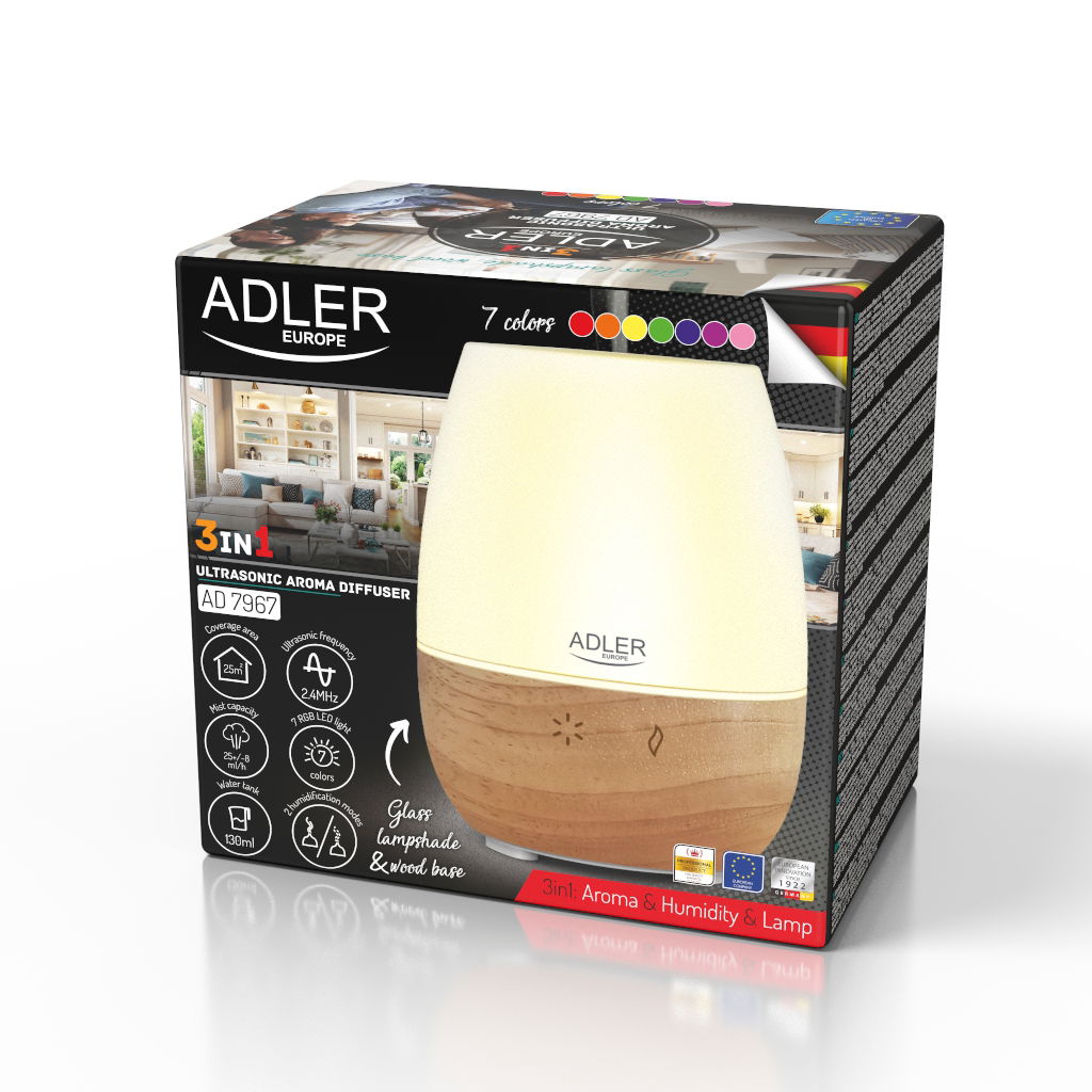 ADLER AD 7967 12 W - dyfuzor zapachowy elektryczny