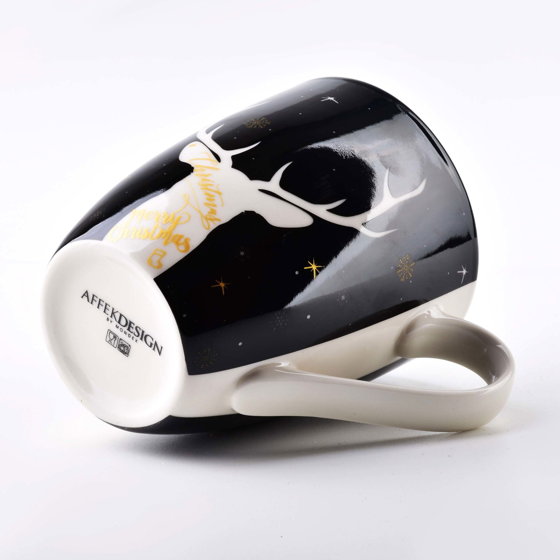 AFFEK DESIGN SANTA LILA porcelánový hrnek 350 ml