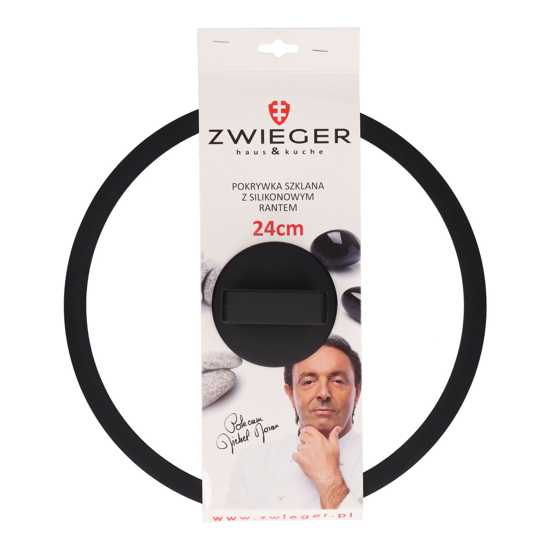 ZWIEGER Veko 24 cm - sklenený veko
