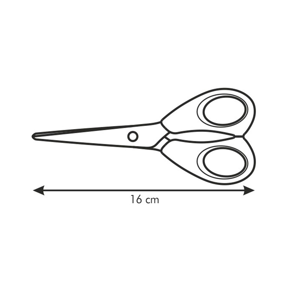 TESCOMA Presto 6,5 cm – univerzální kancelářské nůžky