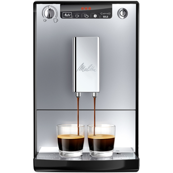 MELITTA Caffeo Solo 1400 W stříbrná - tlakový kávovar