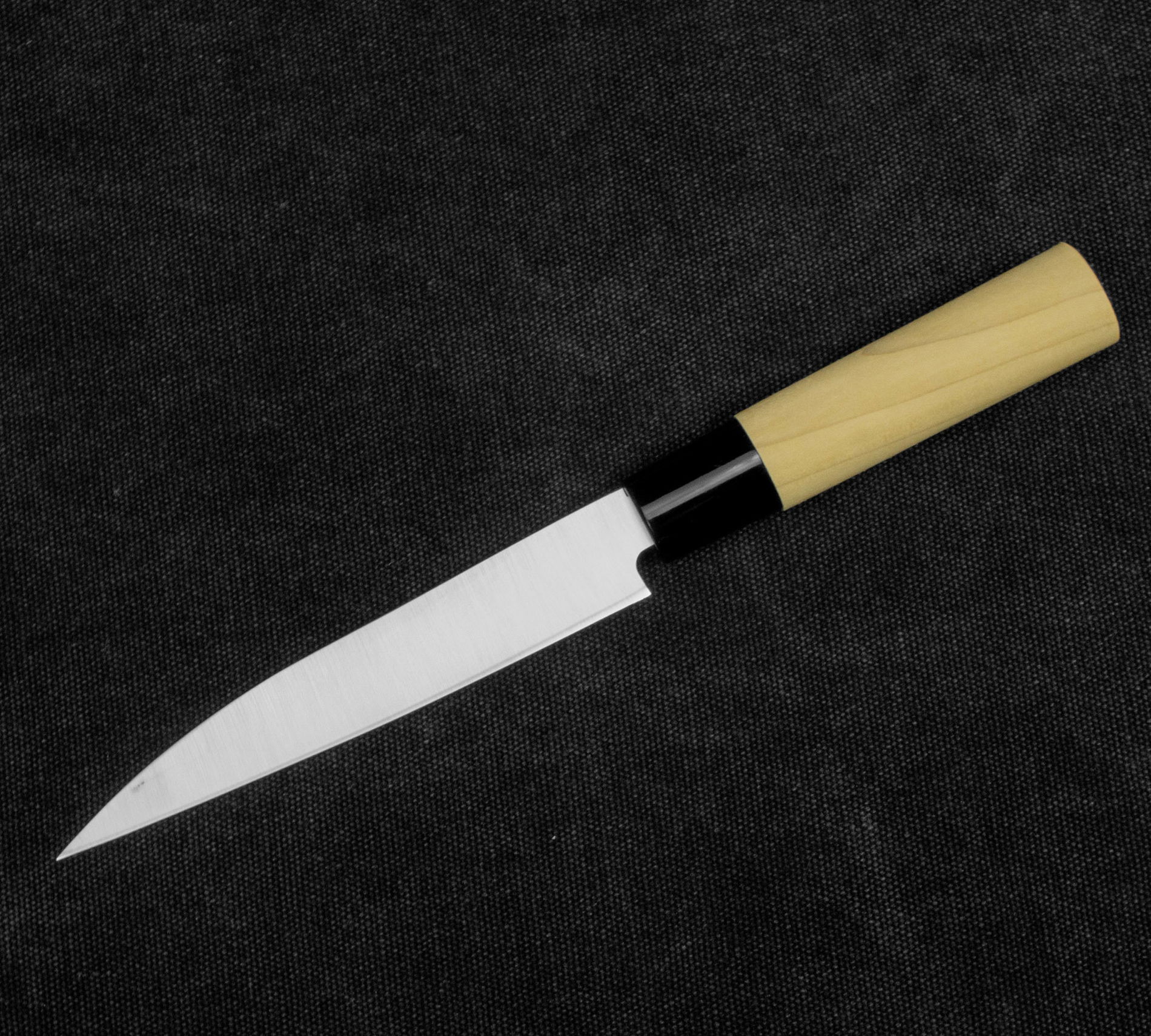 SATAKE Megumi 15 cm jasnobrązowy - nóż japoński Ajikiri ze stali nierdzewnej